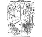 Kenmore 1068617740 liner parts diagram