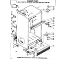 Kenmore 1068617820 cabinet parts diagram