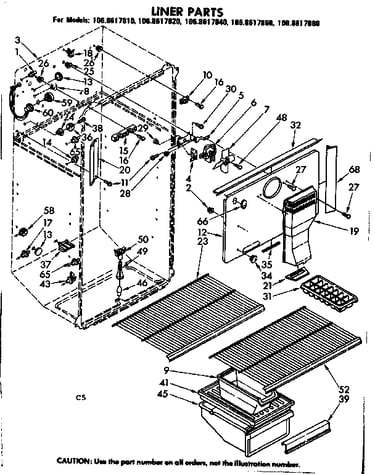 Liner parts