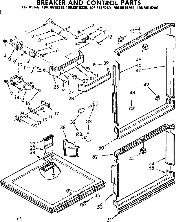 BREAKER AND CONTROL PARTS