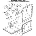 Kenmore 1068618223 breaker and control parts diagram