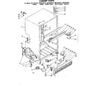 Kenmore 1068618214 cabinet parts diagram