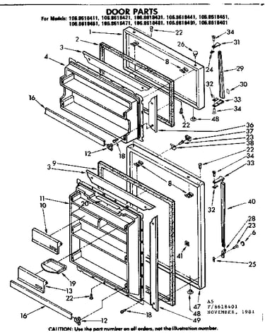 Door parts
