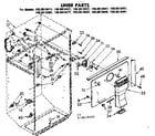 Kenmore 1068618481 liner parts diagram