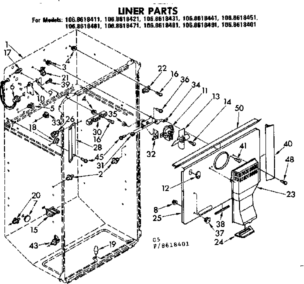 Liner parts
