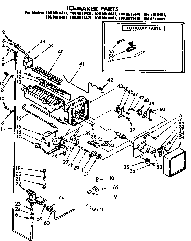 ICEMAKER PARTS