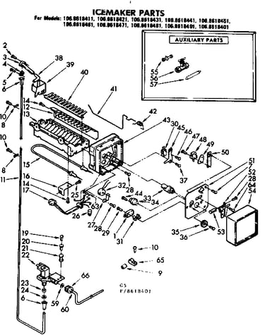 Icemaker parts