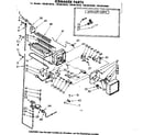 Kenmore 1068618460 icemaker parts diagram