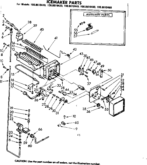 Icemaker parts