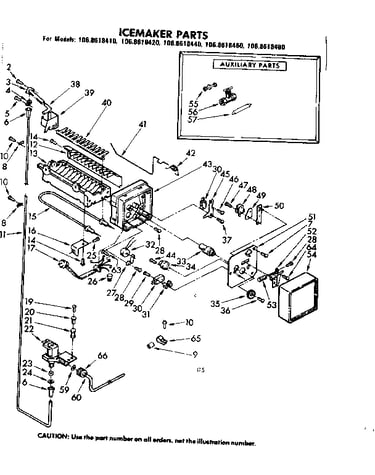 Icemaker parts