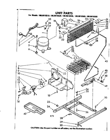 Unit parts