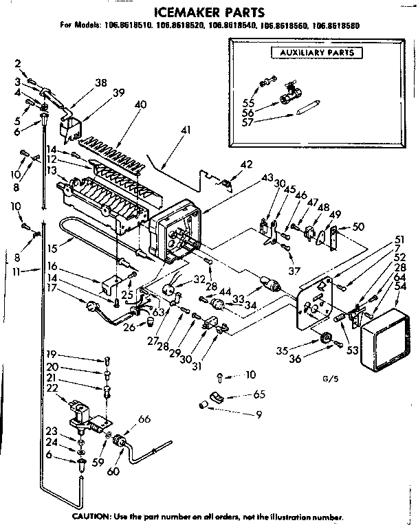 Icemaker parts