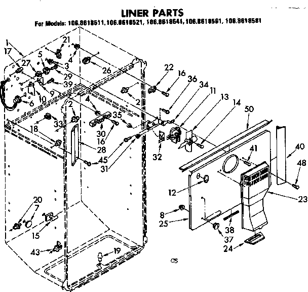 Liner parts