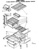 Shelf parts
