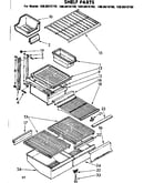 Shelf parts