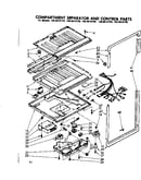 Compartment separator & control parts