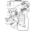 Kenmore 1068618760 icemaker parts diagram