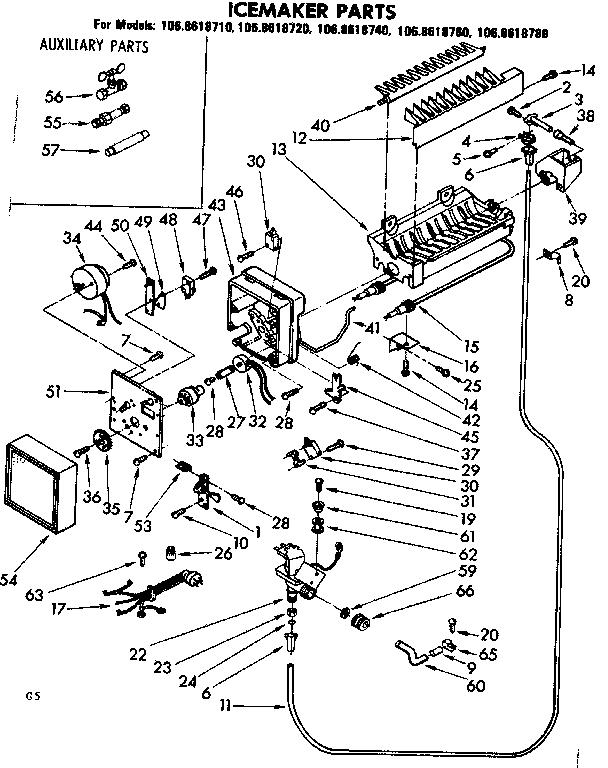 Icemaker parts