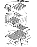 Shelf parts