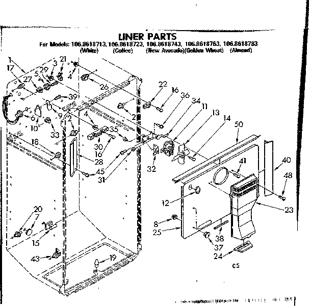 Liner parts