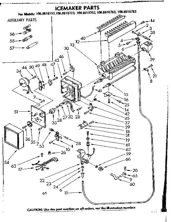 Icemaker parts