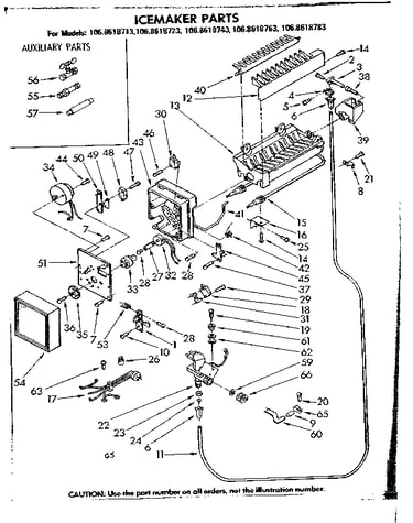Icemaker parts