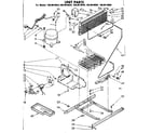 Kenmore 1068618880 unit parts diagram