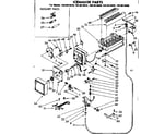 Kenmore 1068618860 icemaker parts diagram