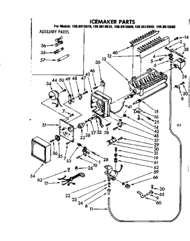 Icemaker parts