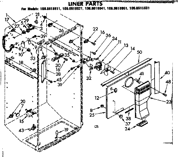 Liner parts