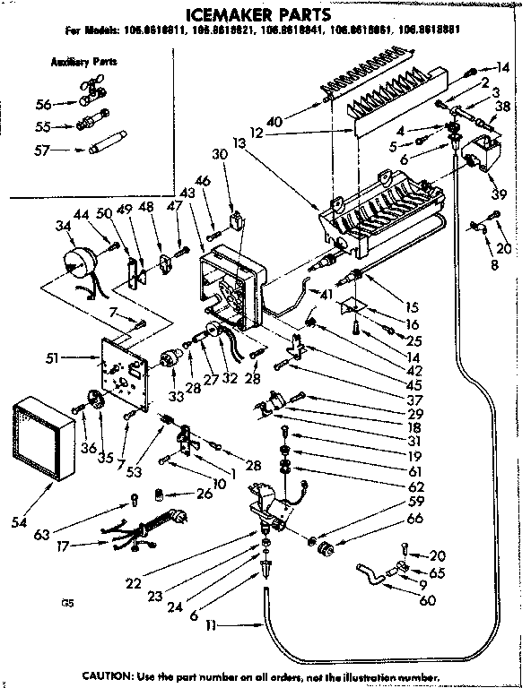Icemaker parts