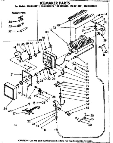 Icemaker parts