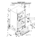 Kenmore 1068619280 cabinet parts diagram