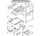 Kenmore 1068619280 breaker and partition parts diagram