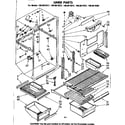 Kenmore 1068619241 liner parts diagram