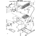 Kenmore 1068619211 unit parts diagram