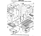 Kenmore 1068619282 liner parts diagram