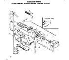 Kenmore 1068619640 icemaker parts diagram