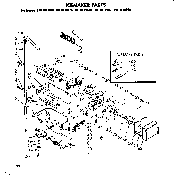 Icemaker parts