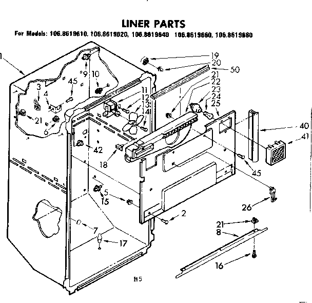 Liner parts
