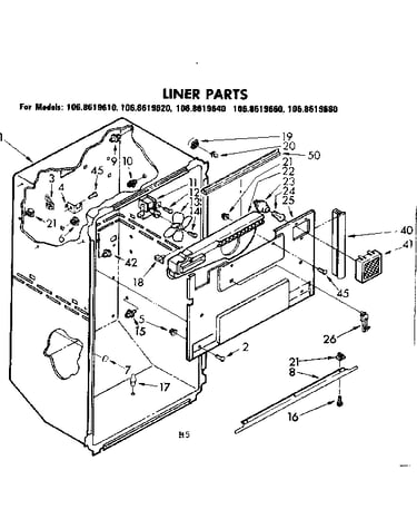 Liner parts