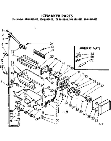 Icemaker parts