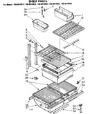 Shelf parts