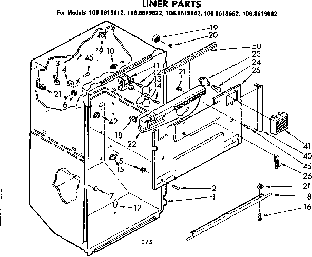 Liner parts