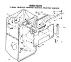 Kenmore 1068619710 liner parts diagram