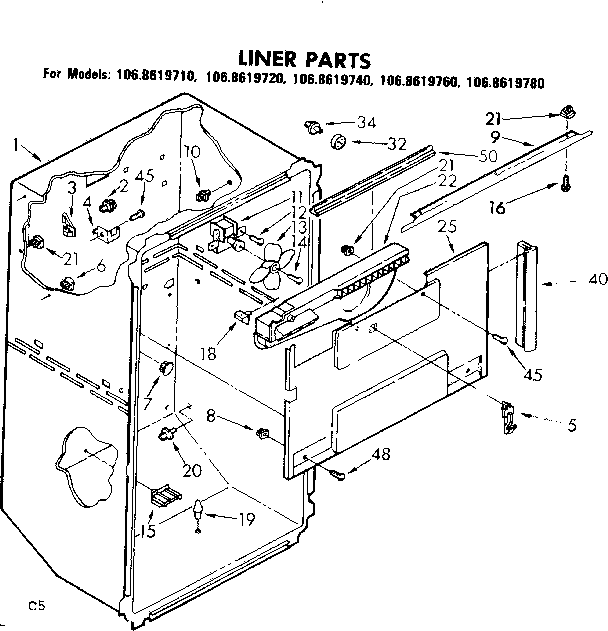 Liner parts