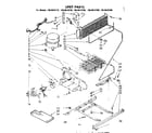 Kenmore 1068619710 unit parts diagram