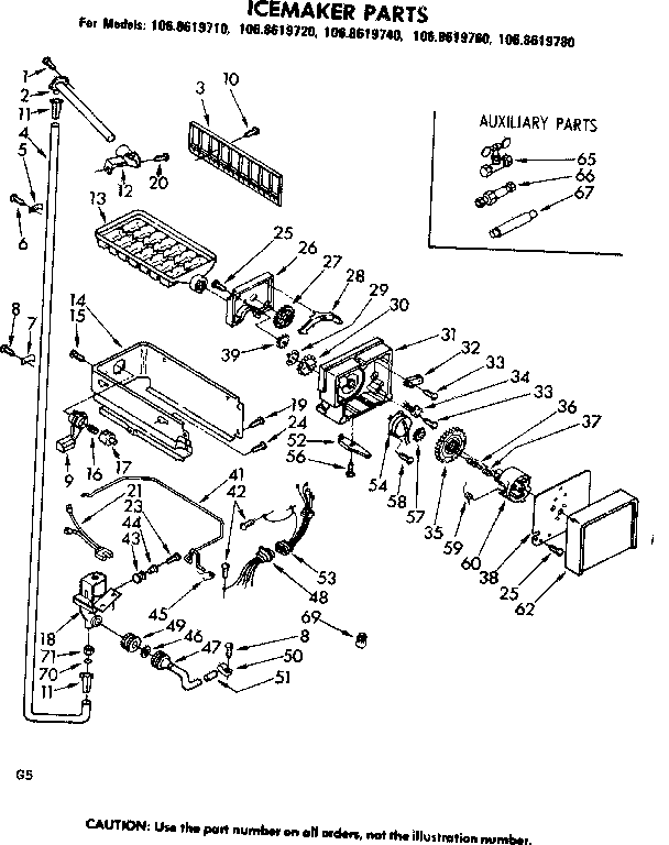 ICEMAKER PARTS