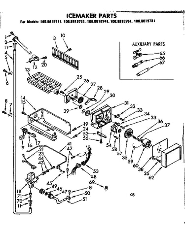 Icemaker parts