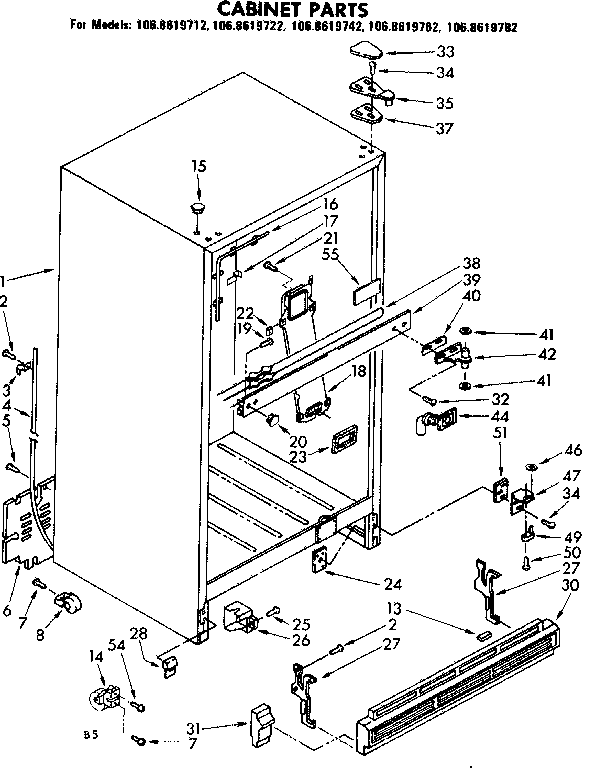 CABINER PARTS